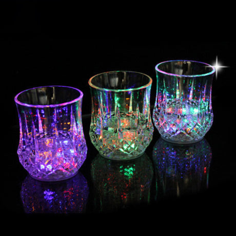 1pc Light Up Cups, Glow In The Dark Colorful LED Glowing Beer Cup