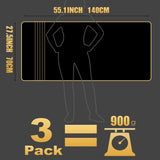 3 Pieces Egyptian Cotton Towels Large Size Bath Sheet Super Soft Towel Bale Set