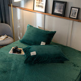 Velvet Elegance Four-Piece Duvet Cover Set