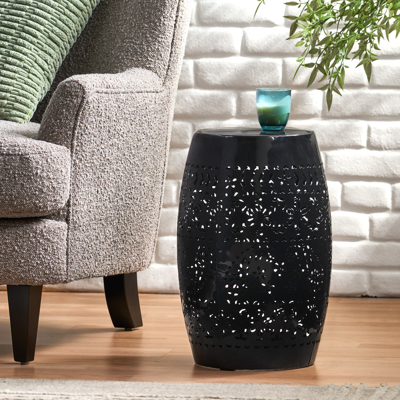 RUBY 12" SIDE TABLE - Julia M LifeStyles