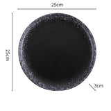 Japanese Tableware Net Red Ins High Level Sense Ceremony Steak Plate Home Light Luxury Breakfast Plate Western Plate
