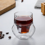 Exquisite Double-Layer Insulated Coffee & Tea Cup - 120ml Julia M Home & Kitchen