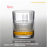 Whiskey Shot Crystal Set – Premium Thickened Glassware Collection