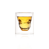 European Style Double Layered Skull Glass - Creative Insulated Beer and Water Cup