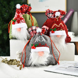 Christmas Faceless Doll Tote Bag Creative Christmas Apple Bag Candy Bag Christmas Gift Bundle Pocket