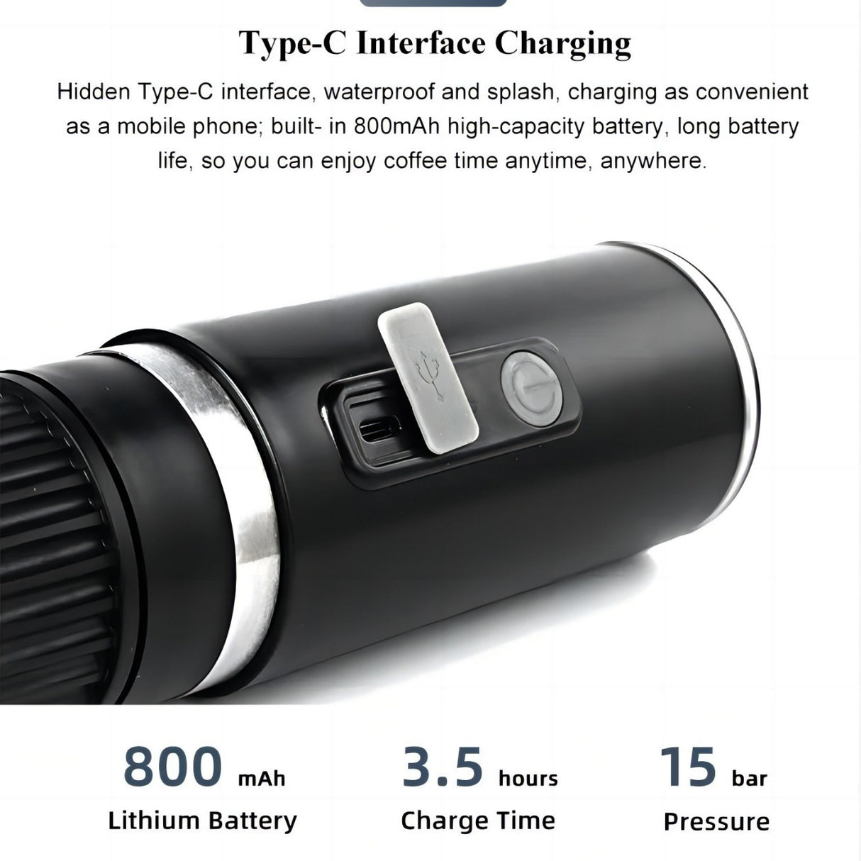 Portable fully automatic Italian espresso capsule coffee machine large and small capsule coffee powder universal