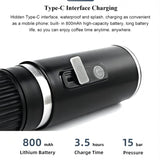 Portable fully automatic Italian espresso capsule coffee machine large and small capsule coffee powder universal