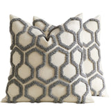 Luxury Honeycomb Tufted Cushion Cover – Textured Decorative Pillow Case