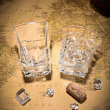 Whiskey Shot Crystal Set – Premium Thickened Glassware Collection