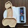 Elegant Wooden Aperitif and Fruit Plate