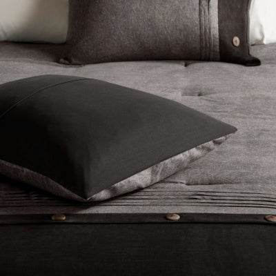 Madison Park Boone 7-Piece Faux Suede Comforter Set – King/California King