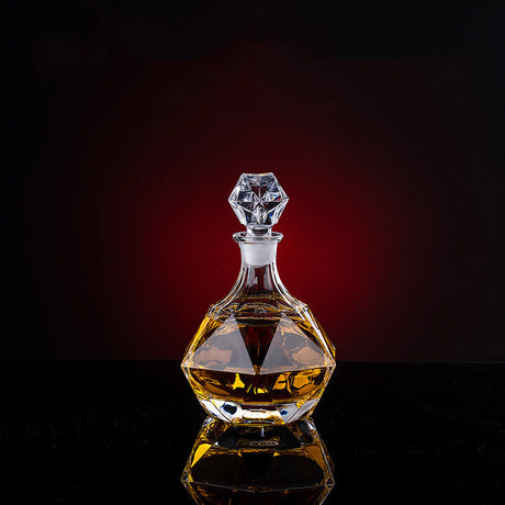 Thickened Whiskey Glass Set – Elegant European Crystal Wine Collection