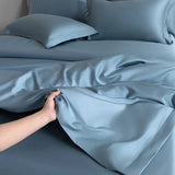 1000TC Long Staple Cotton Silky Sateen Smooth Texture Luxury Soft 3Pcs Duvet cover Pillowcases for All Season Twin Double Queen - Julia M LifeStyles