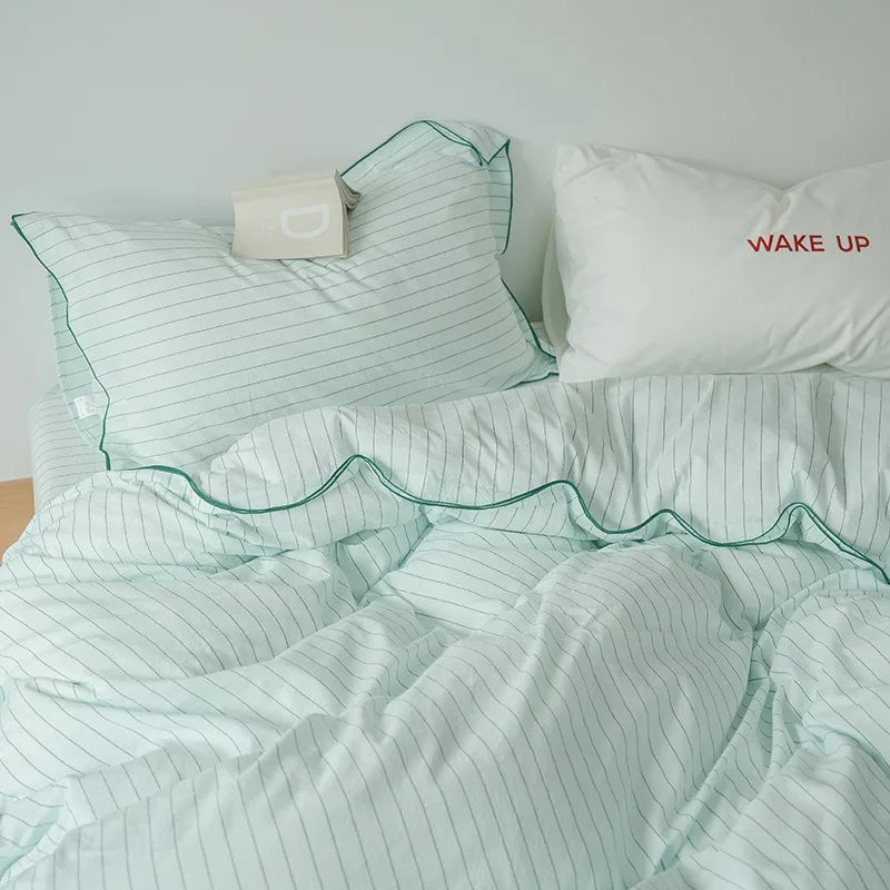 Luxury 100% Cotton Duvet Cover Set with Soft Texture & Pillowcases - Julia M LifeStyles