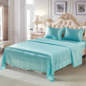 Luxurious Imitation Silk 4-Piece Bedding Set