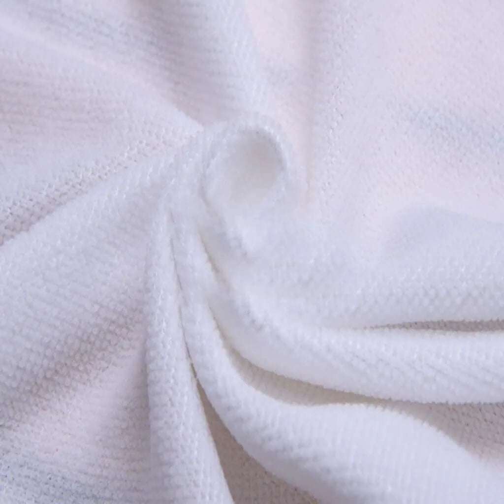 10pc White Soft Microfiber Fabric Face Towel 10pc White Soft Microfiber Fabric Face Towel 3256804734630830-10pcs White-25x25cm-10 pcs Towels 26
