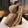 Velvet Elegance Four-Piece Duvet Cover Set
