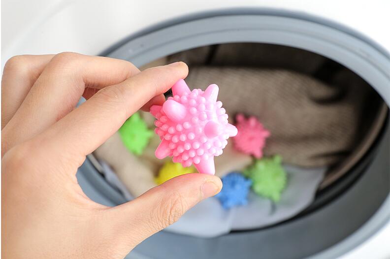 6Pcs/lot Anti-winding Laundry Ball Home Washing Machine Solid Cleaning Ball Super Strong Decontamination Laundry Ball GYH