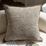 Maillard Brown Luxe Throw Pillow