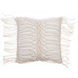 Nordic Handmade Home Decor Knitted Decorative Pillows Cushion Cover with Tassel Crocheted Sofa Bed Pillow Case 45x45cm