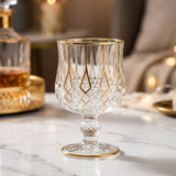 Gilded Hour Whiskey Glass