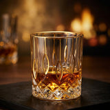 Gilded Hour Whiskey Glass