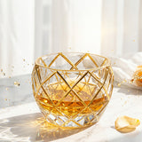 Gilded Hour Whiskey Glass