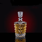 Thickened Whiskey Glass Set – Elegant European Crystal Wine Collection