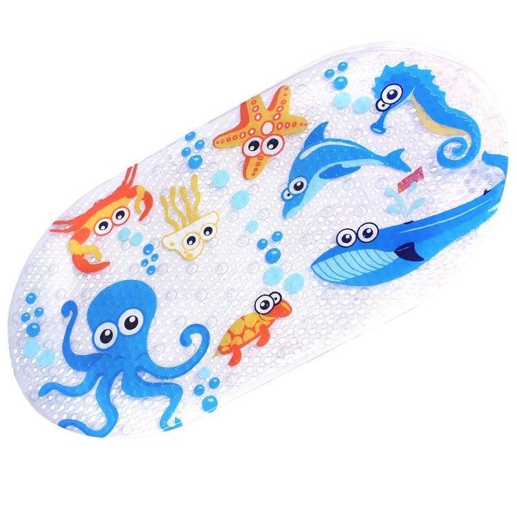 39*69cm  Bathroom Non-slip Mats Thick PVC Shower Toilet Mats  Bath Mat Julia M Home & Kitchen