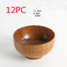 Elegantly Crafted Japanese Jujube Wooden Bowl