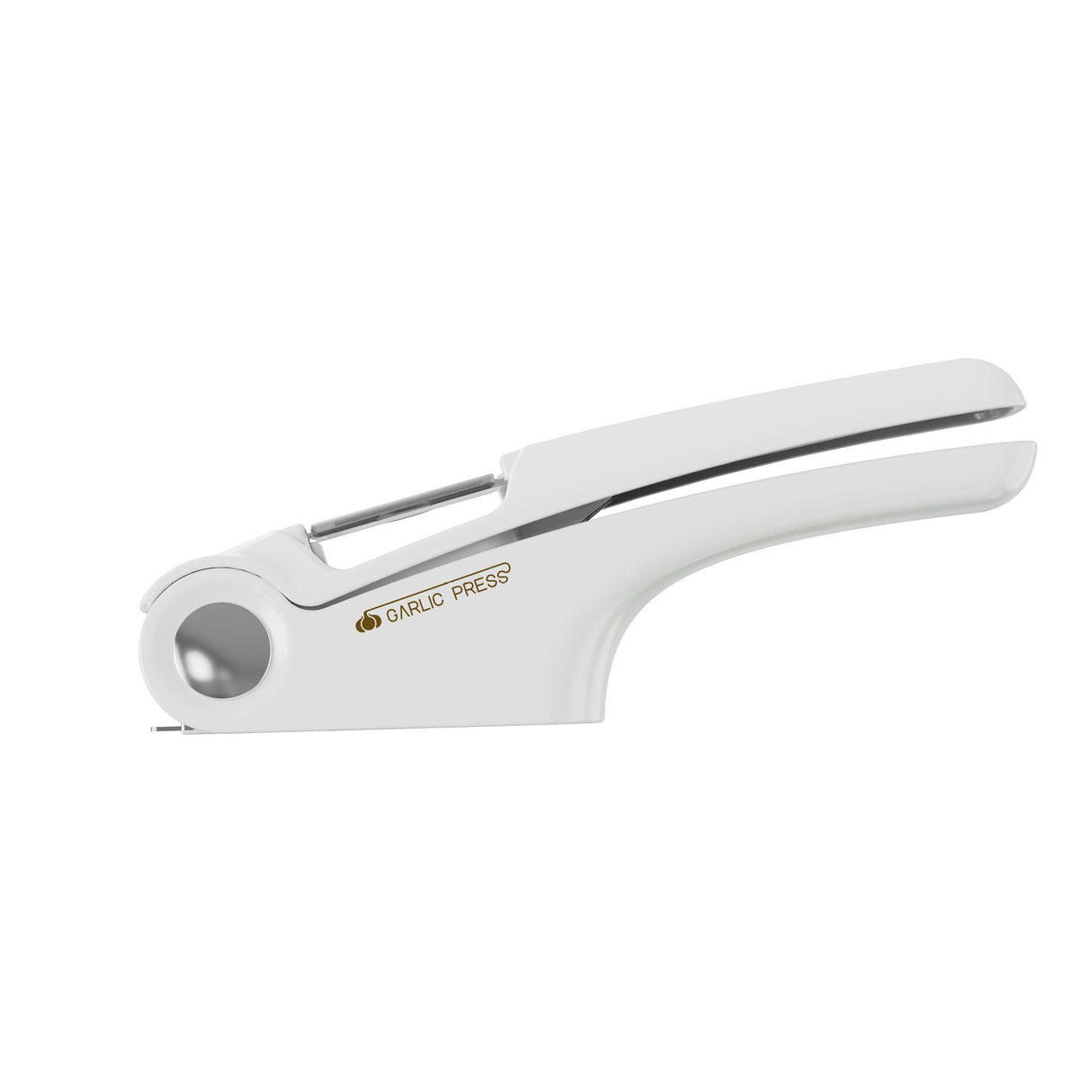 4 in 1 Multifunctional Garlic Mincer and Slicer Ergonomic Handle Food-Grade ABS and Stainless-Steel Garlic Press Can Opener