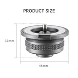 Magnetic Iso Gas to Bhutan Gas Burner Conversion Adapter