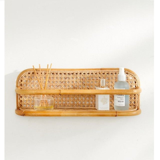 Ins Original Handcrafted Rattan Storage & Display Rack