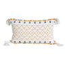 Nordic Geometric Tassel Cotton Plush Pillow Cover