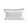 Nordic Geometric Tassel Cotton Plush Pillow Cover