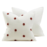 American Retro Pillowcase Eer Warm Coffee Bedroom Bed Cushion - Julia M LifeStyles