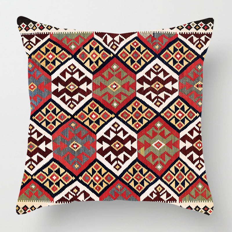 Customized Persian Turkish Pillow Lumbar Pillow Car Sofa Cushion