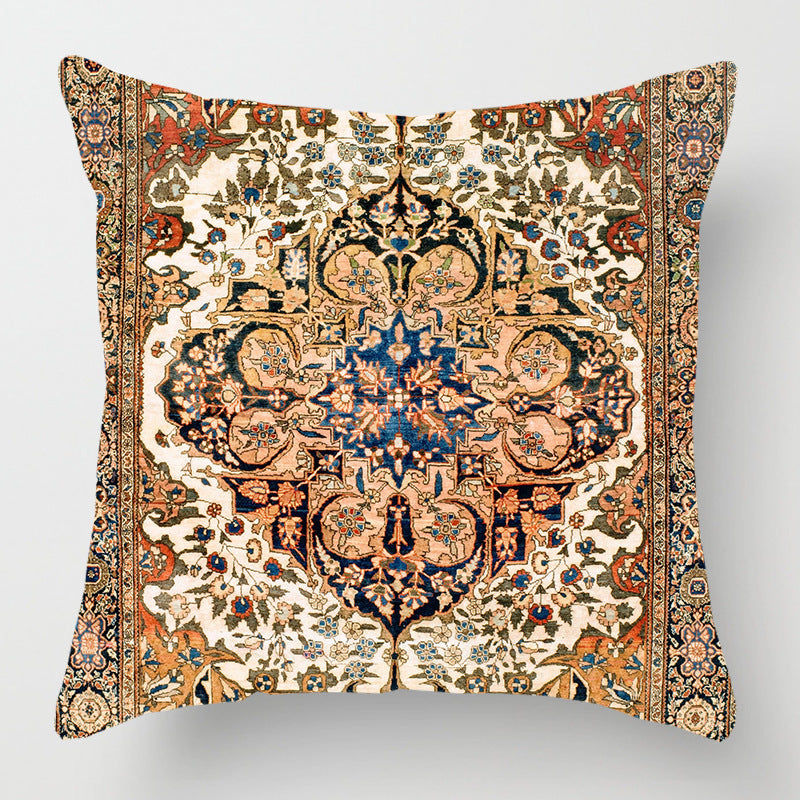 Customized Persian Turkish Pillow Lumbar Pillow Car Sofa Cushion