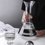 European-Style Crystal Glass Electroplating Rose Gold Water Jug American Decanter Wine Set - Julia M LifeStyles