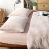 Washed Cotton Four-piece bedding Checked set