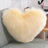Heart-Shaped Long Plush Fluffy Cushion Cover - Julia M LifeStyles