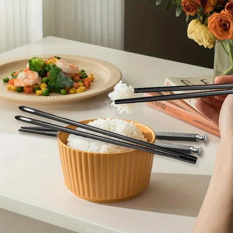 Japanese high-end chopsticks, one pair of household chopsticks per person, preferred as a gift, dishwasher safe, very suitable for Thanksgiving, Mother's Day, Father's Day, Grandparents' Day, and daily dining Julia M LifeStyles