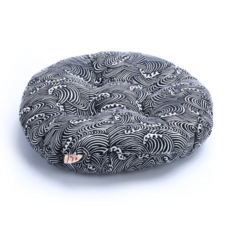 Luxurious Fabric Tatami Futon Cushions – Lattice Design, Multiple Sizes
