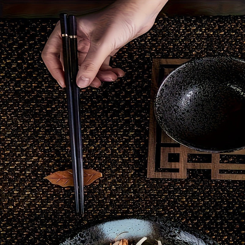 Japanese high-end chopsticks, one pair of household chopsticks per person, preferred as a gift, dishwasher safe, very suitable for Thanksgiving, Mother's Day, Father's Day, Grandparents' Day, and daily dining Julia M LifeStyles