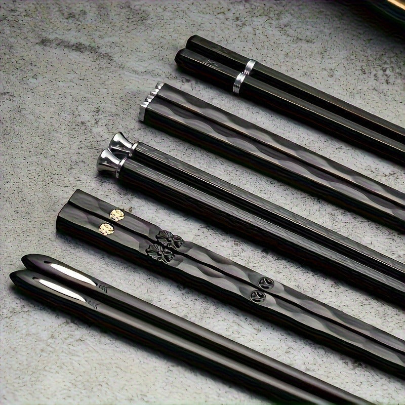 Japanese high-end chopsticks, one pair of household chopsticks per person, preferred as a gift, dishwasher safe, very suitable for Thanksgiving, Mother's Day, Father's Day, Grandparents' Day, and daily dining Julia M LifeStyles