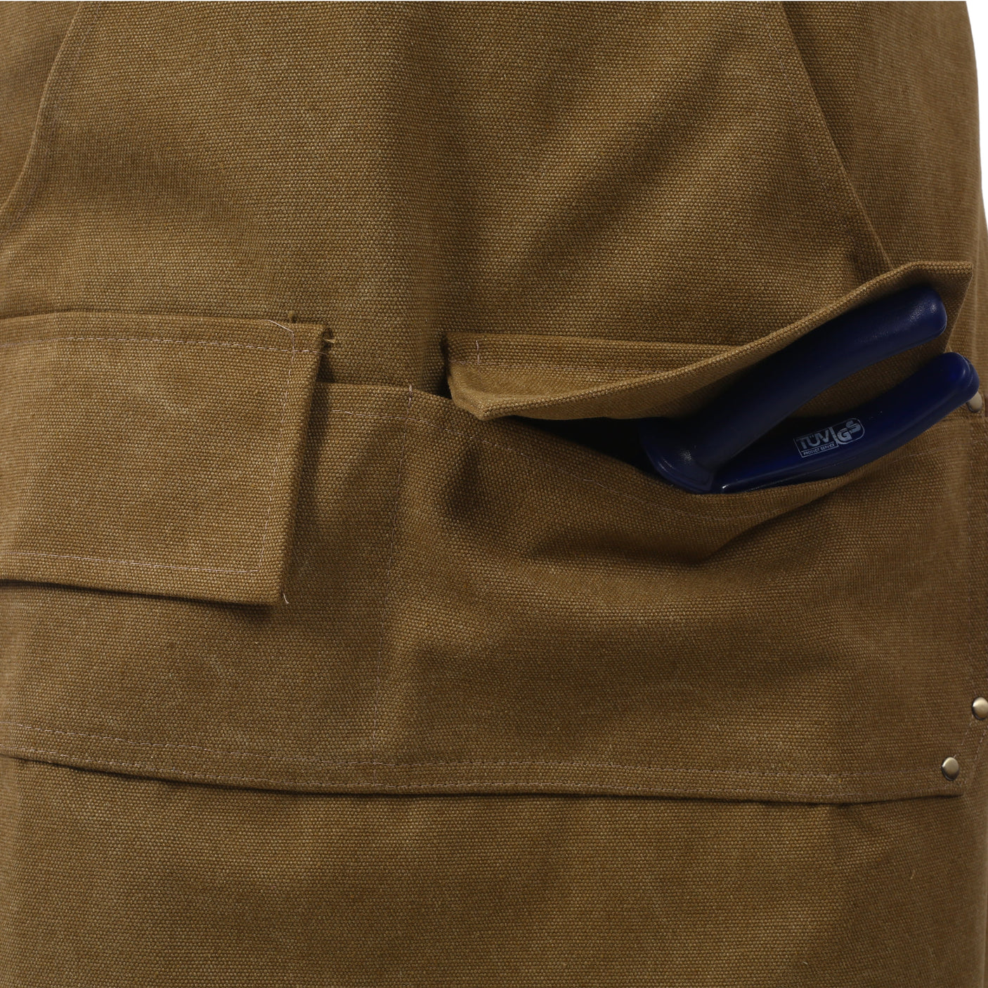 Long heavy-duty canvas tool apron, carpenter apron, carpenter 16 ounces, fully adjustable, no need for waxing eprolo