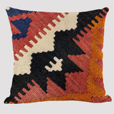 Bohemian Elegance: Linen Pillowcase in Ethnic Style