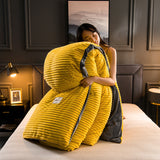 Velvet Elegance Four-Piece Duvet Cover Set