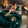 Velvet Elegance Four-Piece Duvet Cover Set