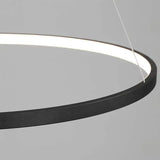 LED Chandelier Dimmable Pendant Light for Kitchen Living Room, Surface Mounted Minimalist Home Lighti